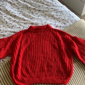 Forever 21 puff sleeve sweater.